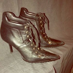Michael KORS Vintage - laced up boots